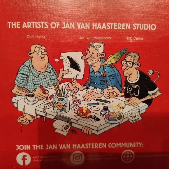 NWT Jan Van Haasteren Birthday Party Comic Puzzle, 1000 Pieces, 12+ - Picture 6 of 9